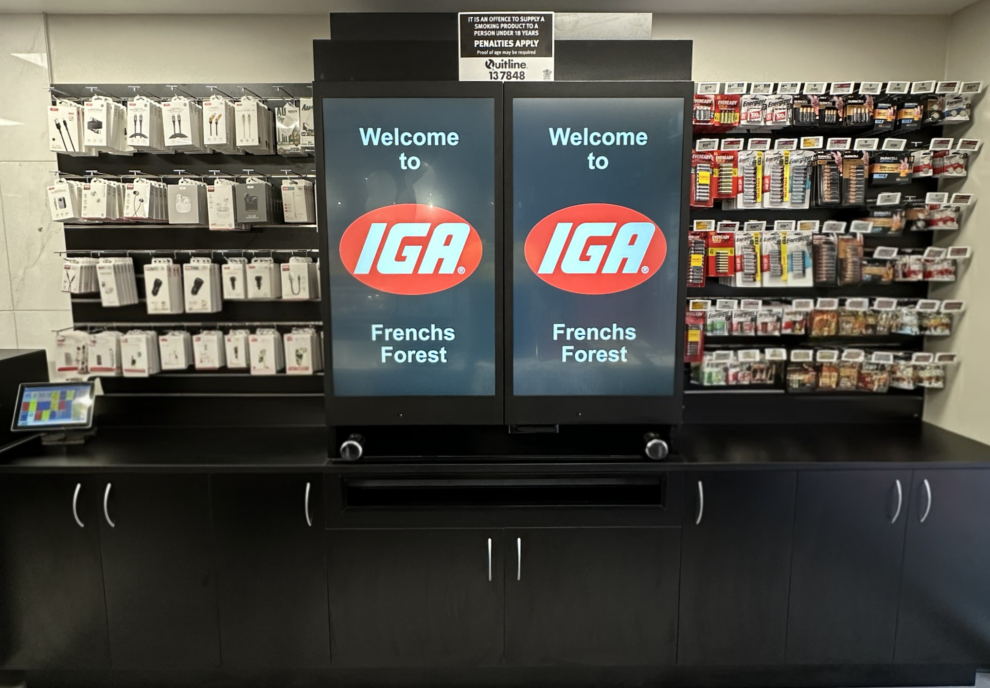 Cigarette vending machine